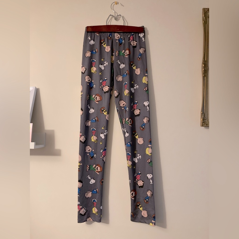Peanuts Leggings Women’s Size Small Snoopy Leggings Charlie Brown
